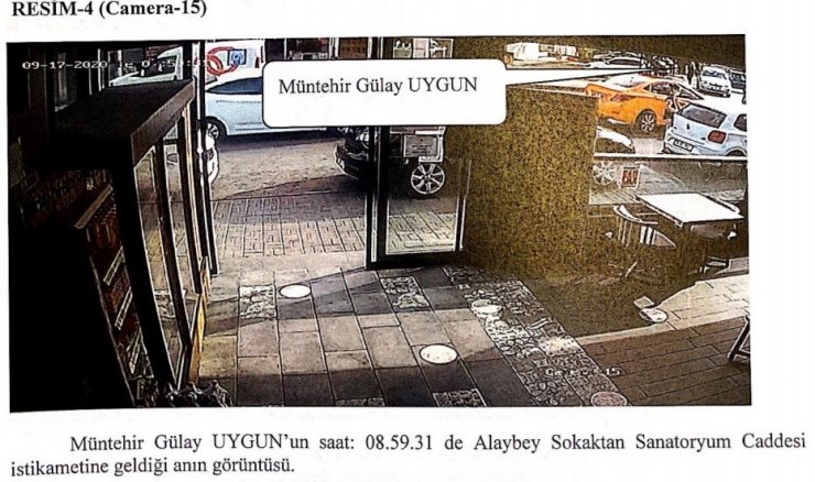 Gülay Uygun’un ölmeden önceki görüntüleri güvenlik kameralarına yansıdı