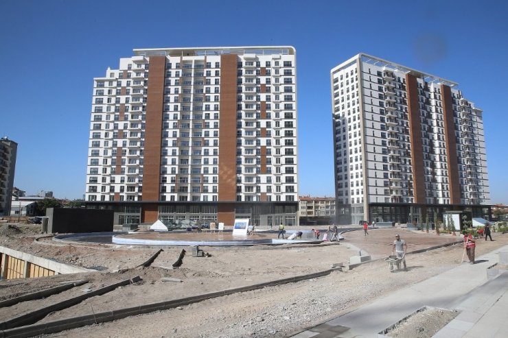 Sahabiye Kentsel Dönüşüm Projesi’nde 7 bloktan oluşan 622 daire ve 55 işyerinin yapımı tamamlandı