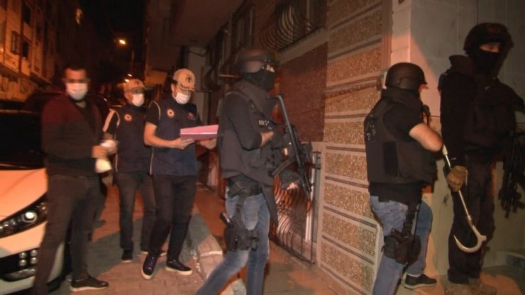İstanbul’da 8 ilçede DEAŞ ve HTŞ‘ye operasyon: Çok sayıda şüpheli gözaltında