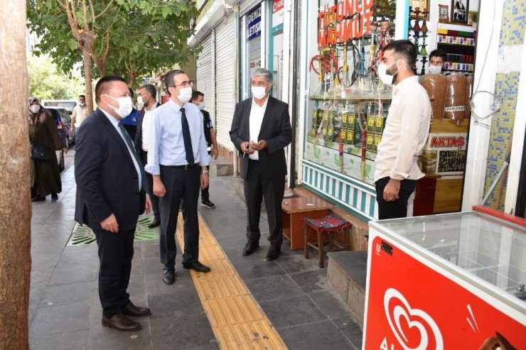 Başkan Beyoğlu korona virüs denetimlerine katıldı