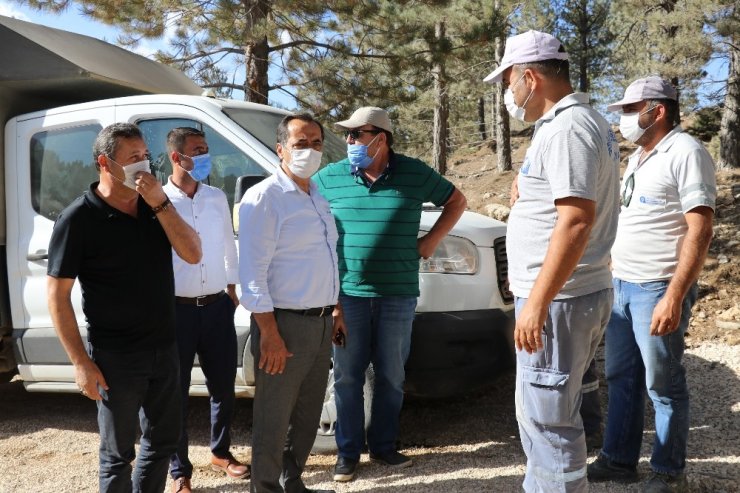 Büyükşehirden Gazipaşa’nın yaylalarında yol çalışması
