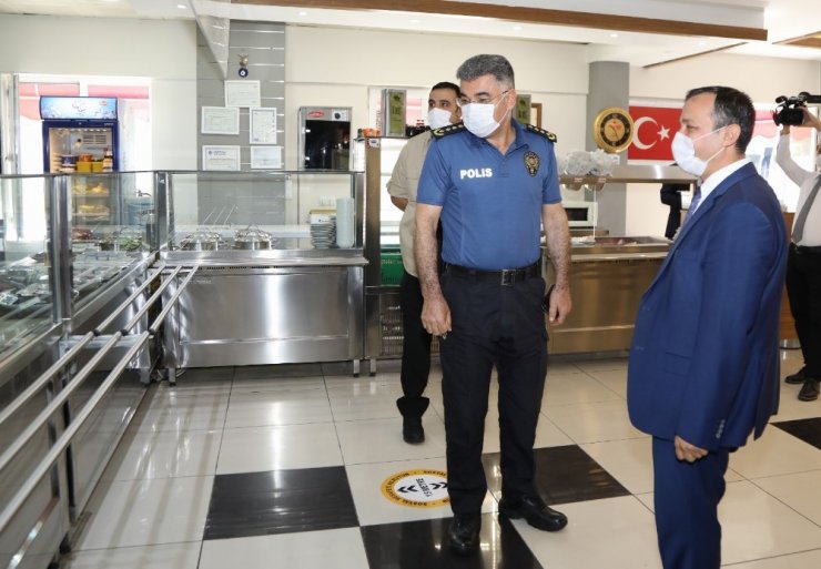 Rektör Çalış’dan ERÜ Kampüsünde Covid-19 Denetimi