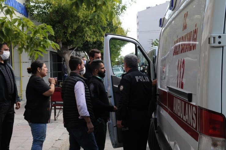 Asansör boşluğuna sıkışan şahıs ağır yaralandı