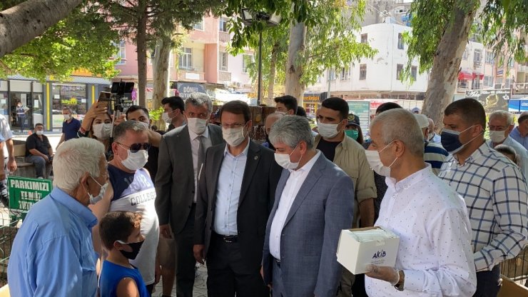 Hatay Valisi Doğan’dan Samandağ’da korona denetimi