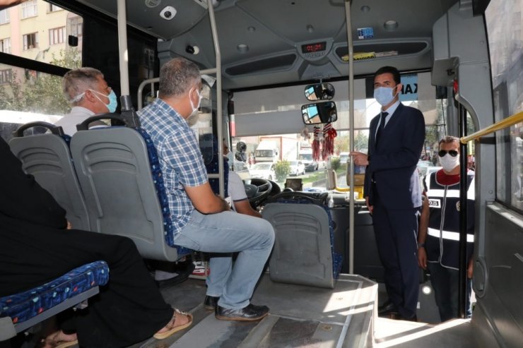 Kaymakam ile Yenişehir sıkı denetimde
