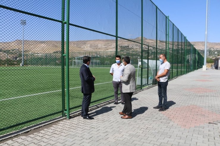 Kabakcı, tesis ziyaretlerine devam ediyor