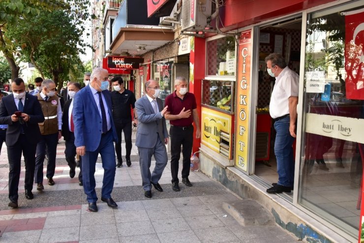 Manisa’da Covid-19 tedbirleri kapsamında denetleme