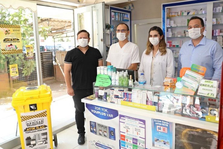 Akhisar’da atık ilaçlar artık doğayı kirletmeyecek