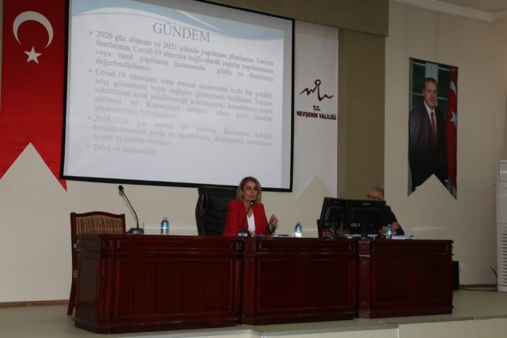 Nevşehir’de Turizmi tanıtım ve istişare toplantısı yapıldı