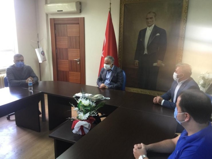 Develispor Yönetim Kurulundan Başkan Mehmet Cabbar’a ziyaret