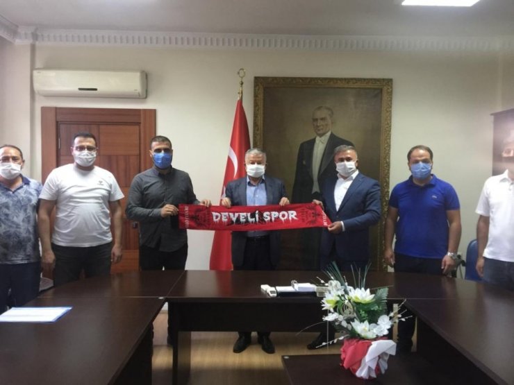 Develispor Yönetim Kurulundan Başkan Mehmet Cabbar’a ziyaret