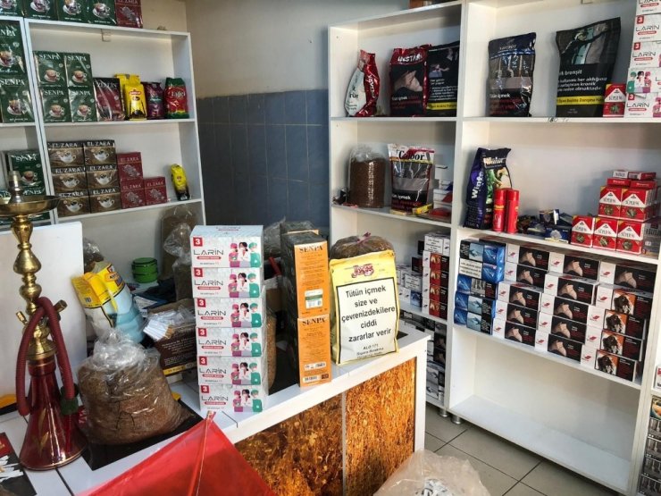 Adana’da 95 bin liralık kaçak ürün ele geçirildi
