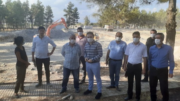 Samsat’ta hükumet konağı inşaatına başlandı