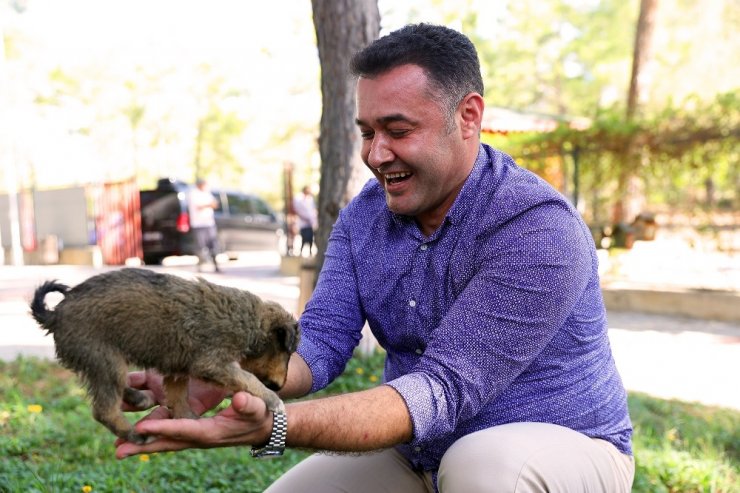 Başkan Yücel, 4 Ekim Hayvanları Koruma Günü’nde anlamlı ziyaret