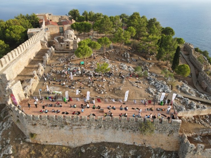Alanya Kalesi’nde satranç turnuvası