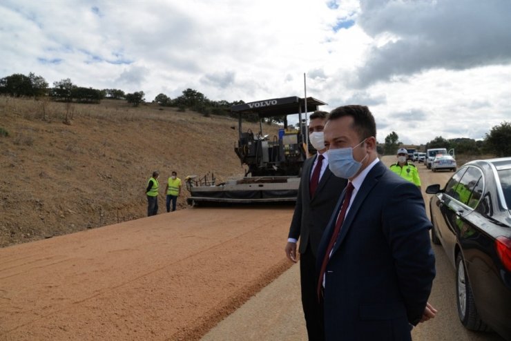 Bilecik’te karayolların 6 farklı bölgede çalışmaları devam ediyor