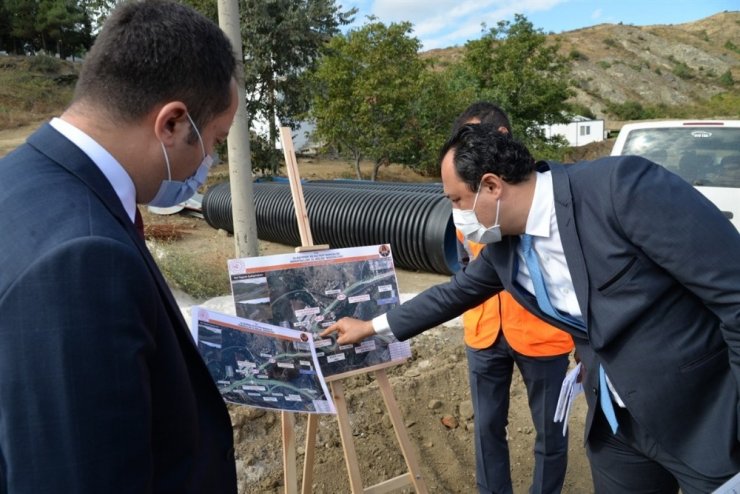 Bilecik’te karayolların 6 farklı bölgede çalışmaları devam ediyor