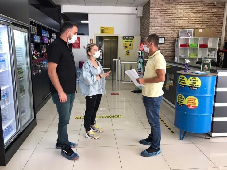 Spor salonlarında denetimler sürüyor