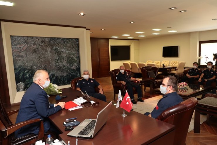 Denizli İtfaiyesi Türkiye’nin önde gelen teşkilatlarından birisi oldu