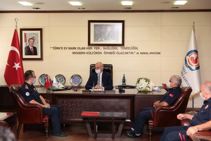 Denizli İtfaiyesi Türkiye’nin önde gelen teşkilatlarından birisi oldu