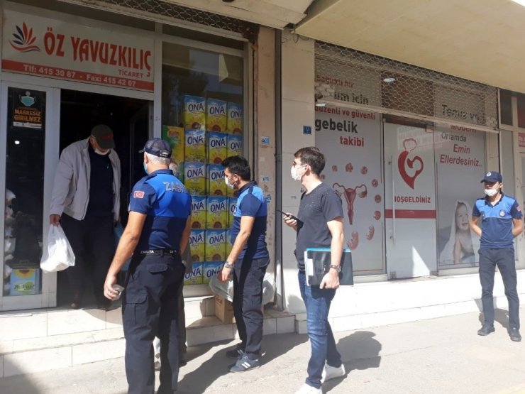 Bismil’de korona virüs denetimleri devam ediyor