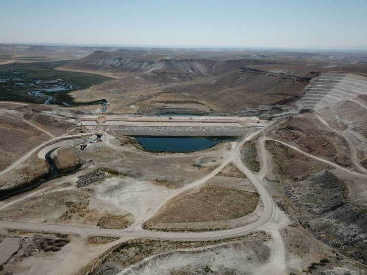 Eskişehir Gökpınar Barajı’nda çalışmalar aralıksız devam ediyor