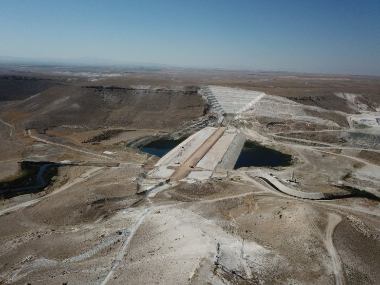 Eskişehir Gökpınar Barajı’nda çalışmalar aralıksız devam ediyor