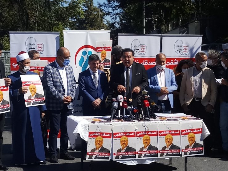 Cemal Kaşıkçı öldürülüşünün 2’nci yılında konsolosluk önünde anıldı