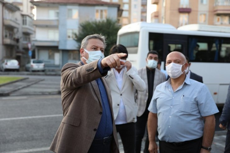 Başkan Palancıoğlu sahada tespit çalışmalarına devam ediyor