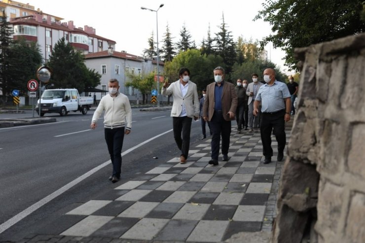 Başkan Palancıoğlu sahada tespit çalışmalarına devam ediyor