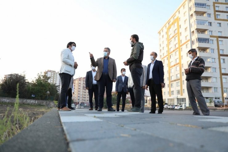 Başkan Palancıoğlu sahada tespit çalışmalarına devam ediyor