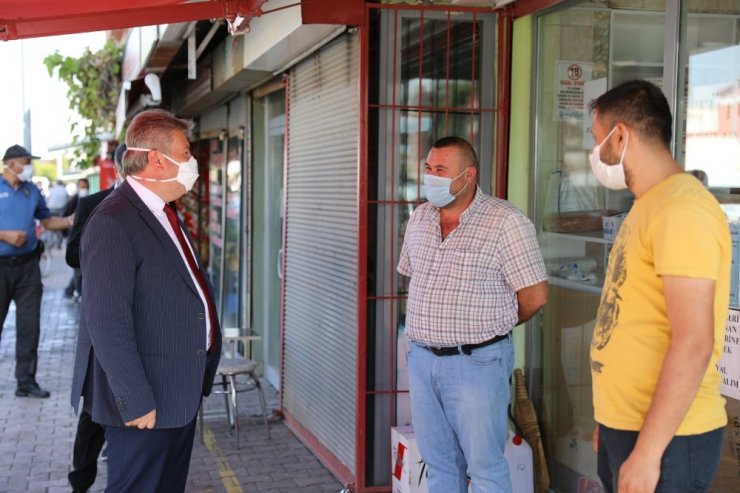 Melikgazi’de maske, sosyal mesafe ve hijyen denetimi tam not aldı