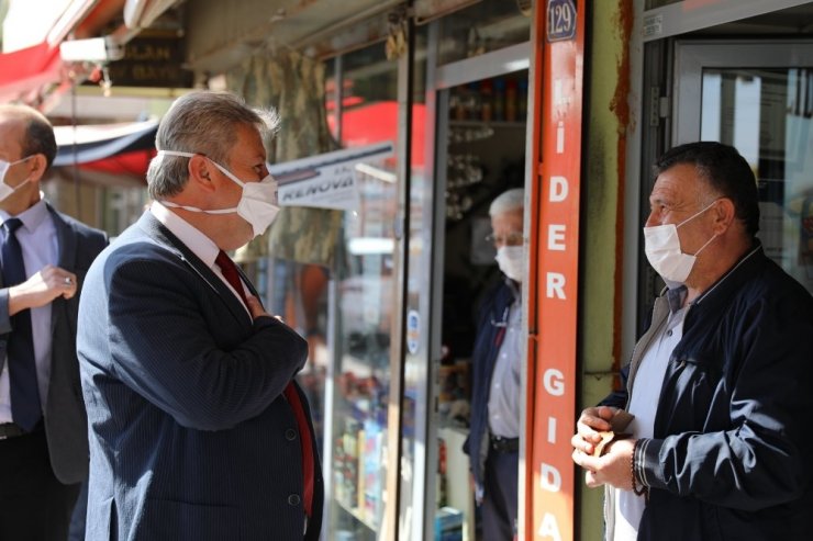 Melikgazi’de maske, sosyal mesafe ve hijyen denetimi tam not aldı