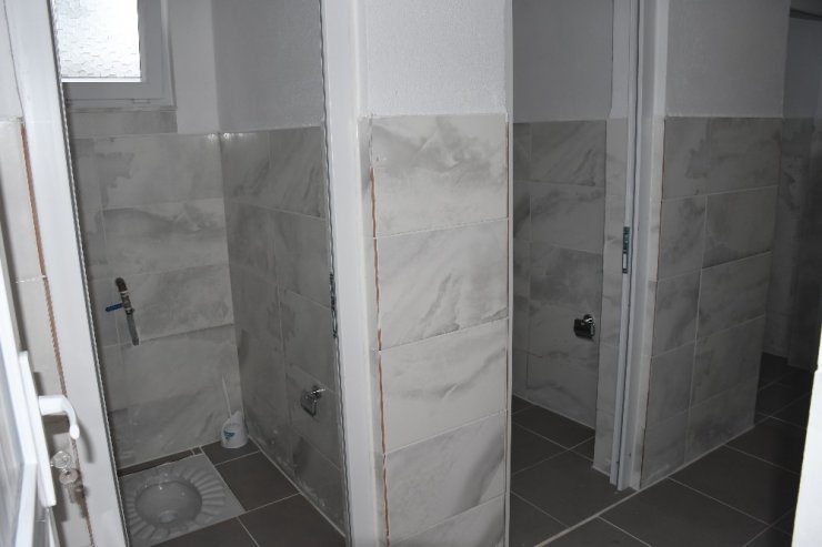 Kemer Belediyesi’nden Balçıklı Cami’ne bakım