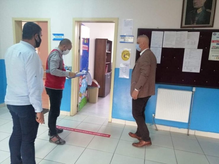 Kaynaşlı’da okullar denetimden geçti