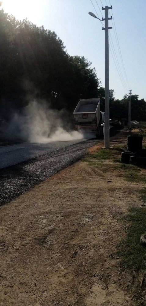 Manavgat Belediyesi’nden asfaltlama çalışması