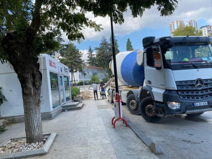 Su kuyularındaki hatlarda tamirat ve bakım çalışması yapıldı
