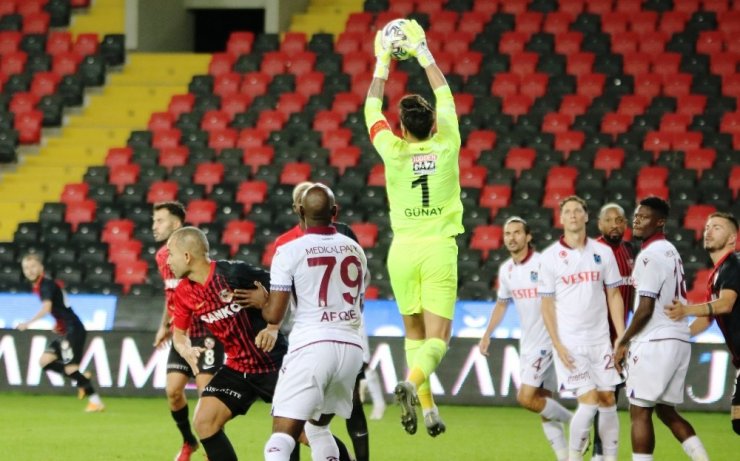 Süper Lig: Gaziantep FK: 1 - Trabzonspor: 1 (Maç sonucu)