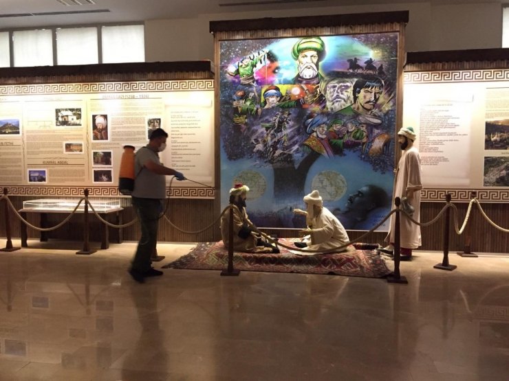 Yaşayan Şehir Müzesi dezenfekte edildi