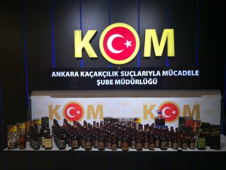 Ankara merkezli 5 ilde sahte içki operasyonunda 17 gözaltı