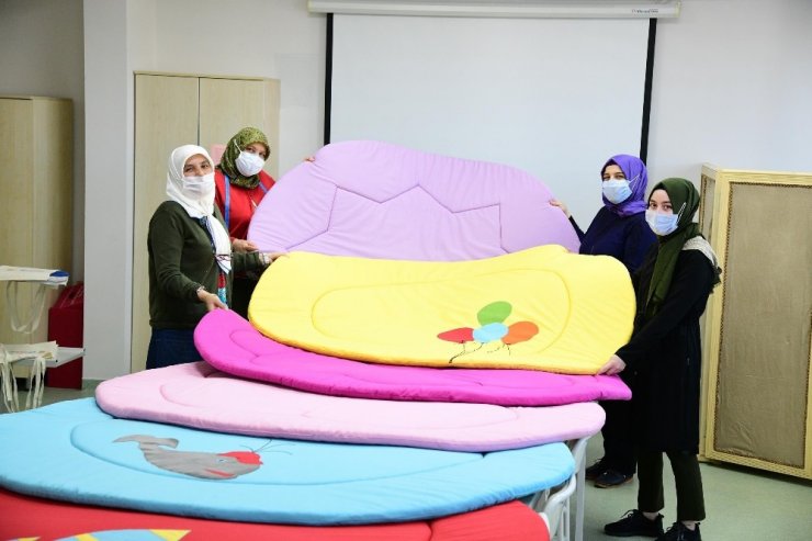 Aile Merkezlerinden renkli dokunuş