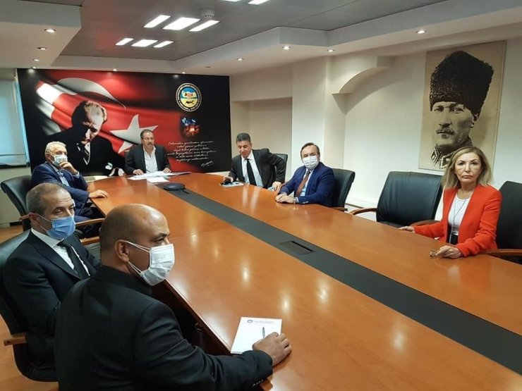 5. Bölge Birliği Başkanı Taşlı online toplantıya katıldı