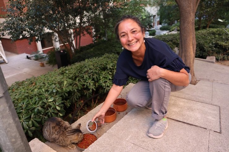 Kampüste ‘sevgi’ nöbeti