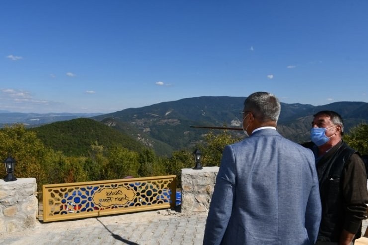 Vali Gürel, köylülerle bir araya geldi