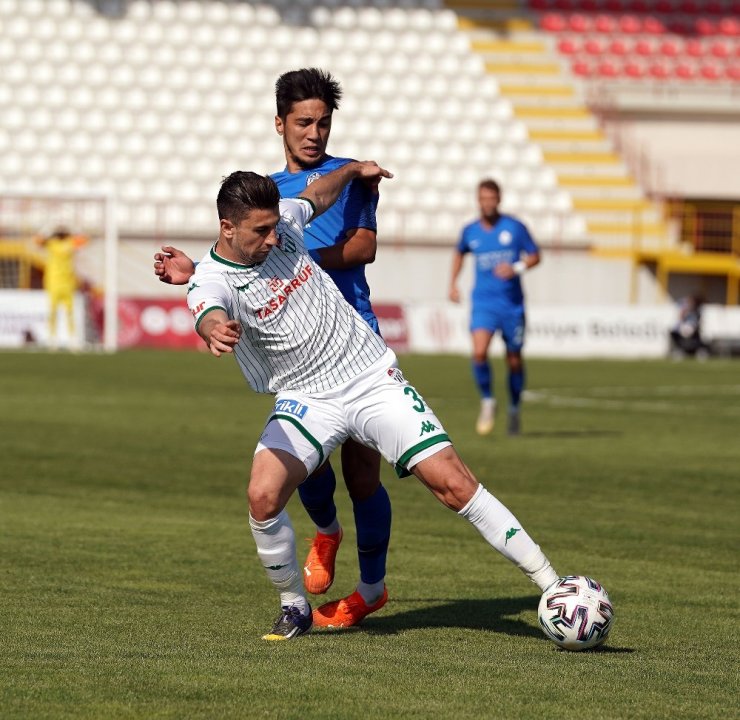 TFF 1. Lig: Tuzlaspor: 3 - Bursaspor: 3