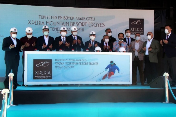 Türkiye’nin en büyük dağ otelinin temeli atıldı