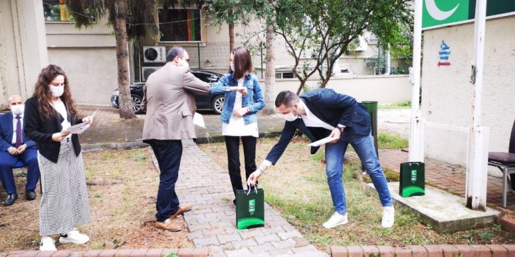 Dereceye giren öğrenciler ödüllendirildi