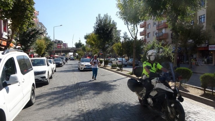 Akın Yeniceli, sokak hayvanları için 34 km koştu
