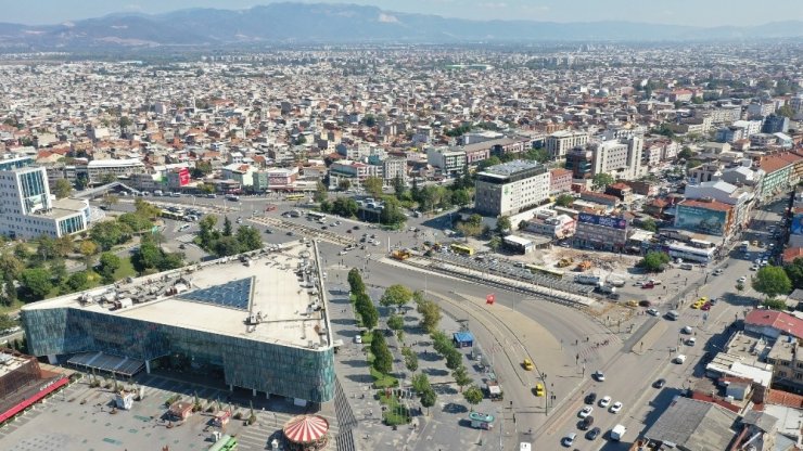 Bursa Kent Meydanı’na ek meydan