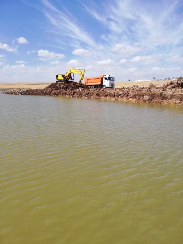 Diyarbakır’da Sağkulak Göleti 7 günde tamamlanacak
